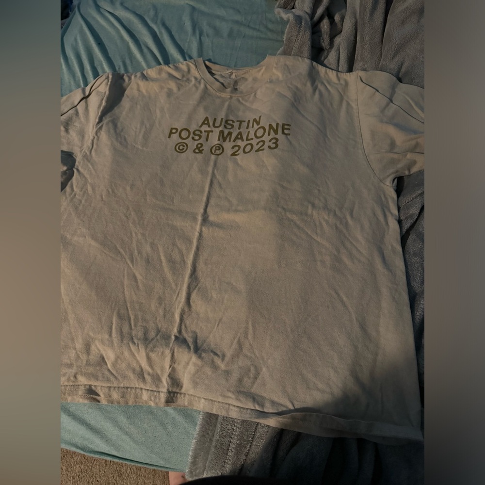 Post Malone tour tee